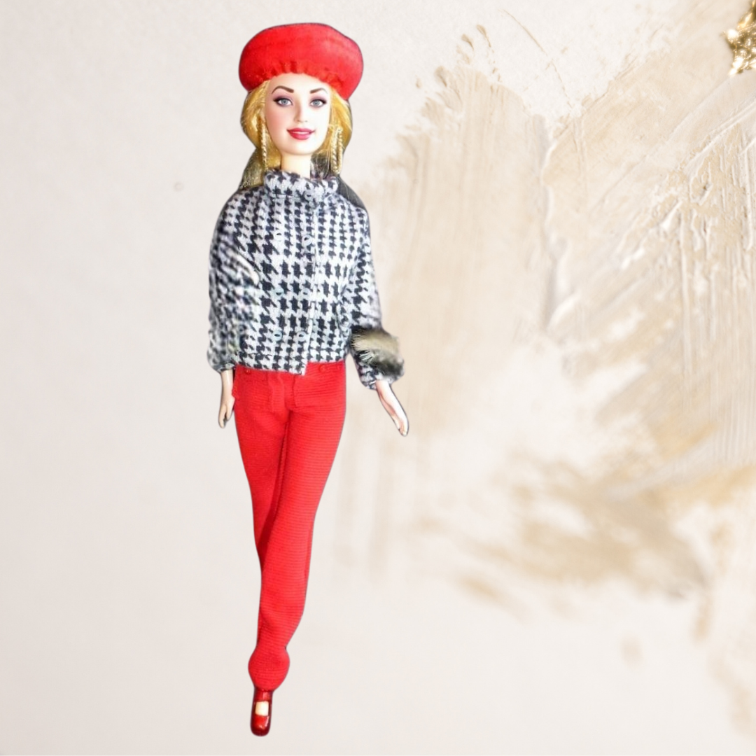 Doll wearing Jacket from Funky Fashion Collection