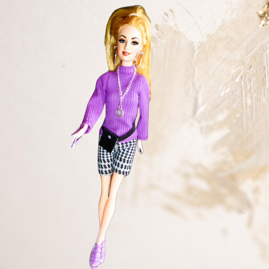 Doll wearing shorts from Timeless Sophisticated Collection