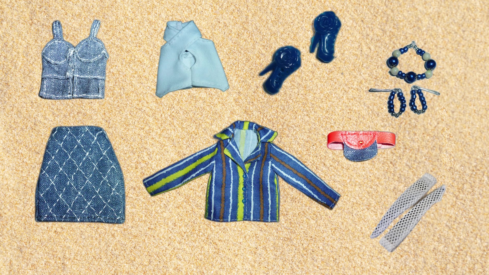 Overview of items in Versatile Denim Collection